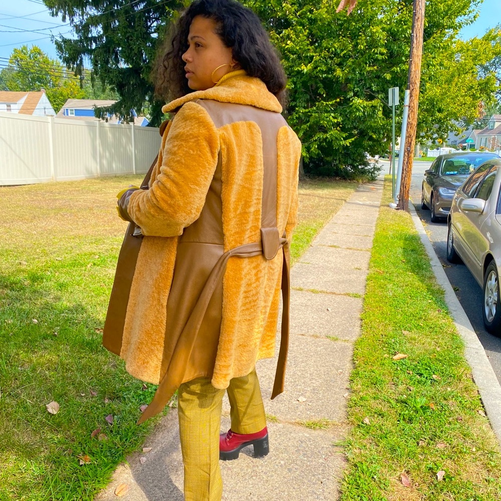 Fur and Leather coat